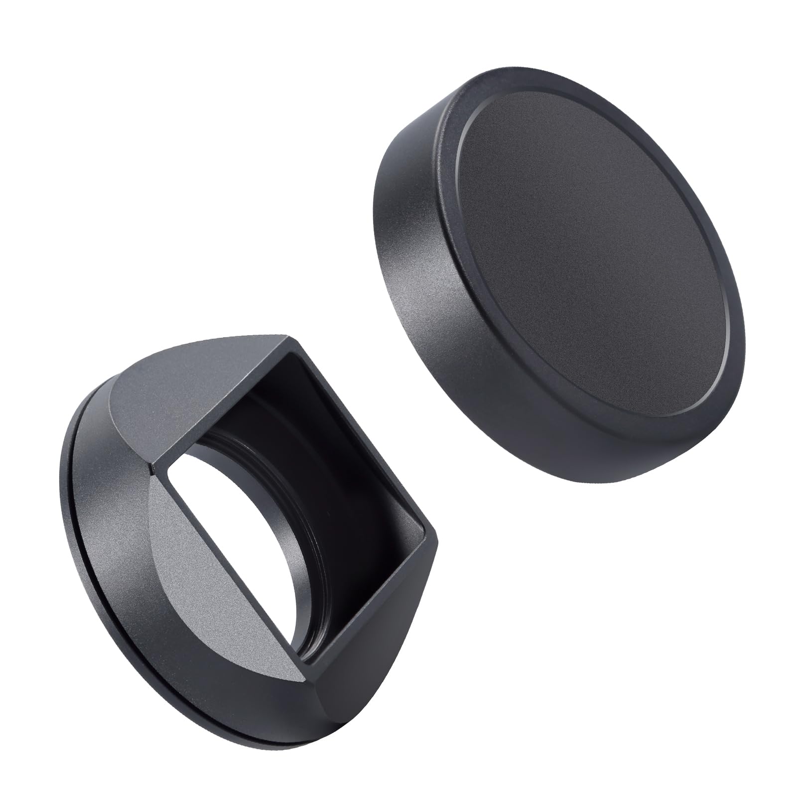 Amazon | スクエアメタルレンズフード レンズキャップ付き Fujifilm XF